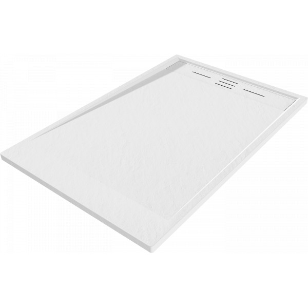 Mexen Amon   SMC zuhanytálca  90 x 80 cm, fehér  - 4F108090 Kompozit zuhanytálca Kompozit zuhanytálca