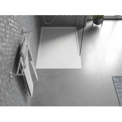 Mexen Amon   SMC zuhanytálca  90 x 80 cm, fehér  - 4F108090 Kompozit zuhanytálca Kompozit zuhanytálca