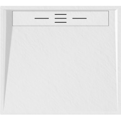 Mexen Amon   SMC zuhanytálca  100 x 90 cm, fehér  - 4F109010 Kompozit zuhanytálca Kompozit zuhanytálca