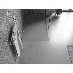 Mexen Amon   SMC zuhanytálca  100 x 80 cm, szürke - 4F618010 Kompozit zuhanytálca Kompozit zuhanytálca