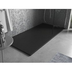 Mexen Amon   SMC zuhanytálca  140 x 70 cm,  fekete  - 4F707014 Kompozit zuhanytálca Kompozit zuhanytálca