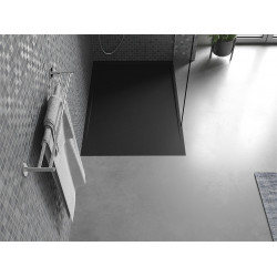 Mexen Amon   SMC zuhanytálca  100 x 80 cm,  fekete  - 4F708010 Kompozit zuhanytálca Kompozit zuhanytálca