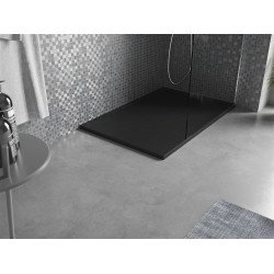 Mexen Amon   SMC zuhanytálca  130 x 80 cm,  fekete  - 4F708013 Kompozit zuhanytálca Kompozit zuhanytálca