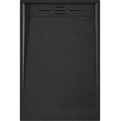 Mexen Amon   SMC zuhanytálca  90 x 80 cm,  fekete  - 4F708090 Kompozit zuhanytálca Kompozit zuhanytálca