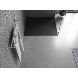 Mexen Amon   SMC zuhanytálca  100 x 90 cm,  fekete  - 4F709010 Kompozit zuhanytálca Kompozit zuhanytálca