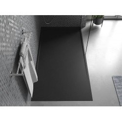 Mexen Amon   SMC zuhanytálca  170 x 90 cm,  fekete  - 4F709017 Kompozit zuhanytálca Kompozit zuhanytálca