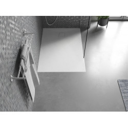 Mexen Bert   SMC zuhanytálca  100 x 80 cm, fehér  - 4K108010 Kompozit zuhanytálca Kompozit zuhanytálca
