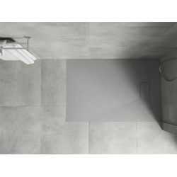 Mexen Hugo   SMC zuhanytálca  110 x 70 cm, szürke - 42617011 Kompozit zuhanytálca Kompozit zuhanytálca
