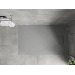 Mexen Hugo   SMC zuhanytálca  160 x 70 cm, szürke - 42617016 Kompozit zuhanytálca Kompozit zuhanytálca