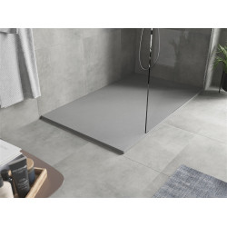Mexen Hugo   SMC zuhanytálca  150 x 80 cm, szürke - 42618015 Kompozit zuhanytálca Kompozit zuhanytálca