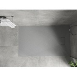 Mexen Hugo   SMC zuhanytálca  150 x 80 cm, szürke - 42618015 Kompozit zuhanytálca Kompozit zuhanytálca