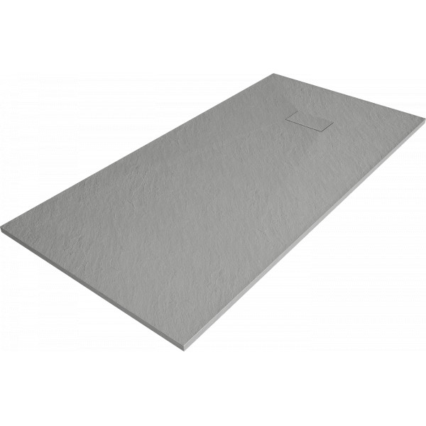 Mexen Hugo   SMC zuhanytálca  180 x 80 cm, szürke - 42618018 Kompozit zuhanytálca Kompozit zuhanytálca