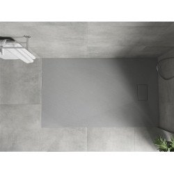 Mexen Hugo   SMC zuhanytálca  150 x 90 cm, szürke - 42619015 Kompozit zuhanytálca Kompozit zuhanytálca