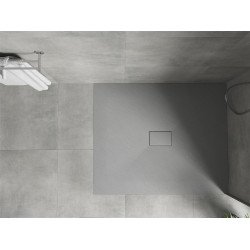 Mexen Hugo   SMC zuhanytálca  140 x 100 cm, szürke - 42611014 Kompozit zuhanytálca Kompozit zuhanytálca