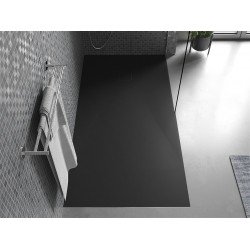 Mexen Bert   SMC zuhanytálca  150 x 70 cm,  fekete  - 4K707015 Kompozit zuhanytálca Kompozit zuhanytálca