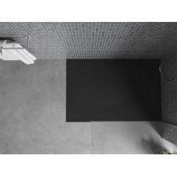 Mexen Bert   SMC zuhanytálca  90 x 70 cm,  fekete  - 4K707090 Kompozit zuhanytálca Kompozit zuhanytálca