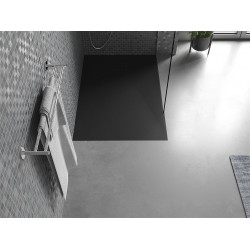 Mexen Bert   SMC zuhanytálca  90 x 70 cm,  fekete  - 4K707090 Kompozit zuhanytálca Kompozit zuhanytálca
