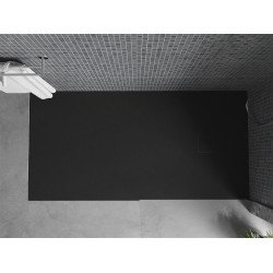Mexen Bert   SMC zuhanytálca  160 x 80 cm,  fekete  - 4K708016 Kompozit zuhanytálca Kompozit zuhanytálca