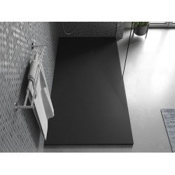 Mexen Bert   SMC zuhanytálca  160 x 90 cm,  fekete  - 4K709016 Kompozit zuhanytálca Kompozit zuhanytálca