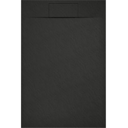 Mexen Otto   SMC zuhanytálca  80 x 70 cm,  fekete  - 4N707080 Kompozit zuhanytálca Kompozit zuhanytálca
