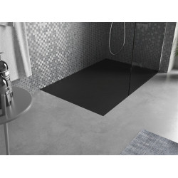 Mexen Otto   SMC zuhanytálca  130 x 80 cm,  fekete  - 4N708013 Kompozit zuhanytálca Kompozit zuhanytálca Kompozit zuhanytálca 0 Mexen