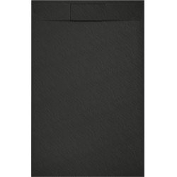 Mexen Otto   SMC zuhanytálca  130 x 80 cm,  fekete  - 4N708013 Kompozit zuhanytálca Kompozit zuhanytálca