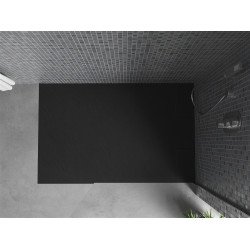 Mexen Otto   SMC zuhanytálca  130 x 90 cm,  fekete  - 4N709013 Kompozit zuhanytálca Kompozit zuhanytálca
