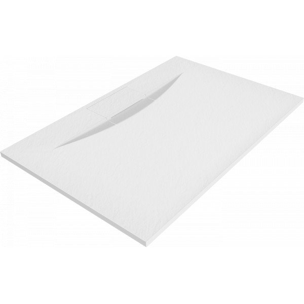Mexen Egon   SMC zuhanytálca  100 x 80 cm, fehér  - 4R108010 Kompozit zuhanytálca Kompozit zuhanytálca
