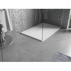 Mexen Egon   SMC zuhanytálca  100 x 80 cm, fehér  - 4R108010 Kompozit zuhanytálca Kompozit zuhanytálca
