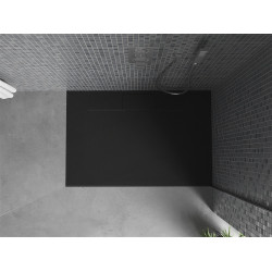 Mexen Egon   SMC zuhanytálca  100 x 80 cm,  fekete  - 4R708010 Kompozit zuhanytálca Kompozit zuhanytálca