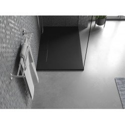 Mexen Egon   SMC zuhanytálca  120 x 80 cm,  fekete  - 4R708012 Kompozit zuhanytálca Kompozit zuhanytálca