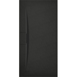Mexen Egon   SMC zuhanytálca  160 x 80 cm,  fekete  - 4R708016 Kompozit zuhanytálca Kompozit zuhanytálca