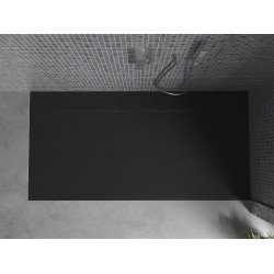 Mexen Egon   SMC zuhanytálca  160 x 80 cm,  fekete  - 4R708016 Kompozit zuhanytálca Kompozit zuhanytálca