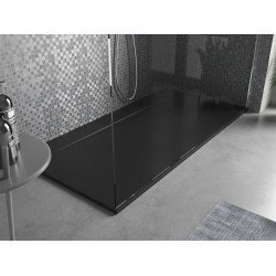 Mexen Egon   SMC zuhanytálca  160 x 80 cm,  fekete  - 4R708016 Kompozit zuhanytálca Kompozit zuhanytálca