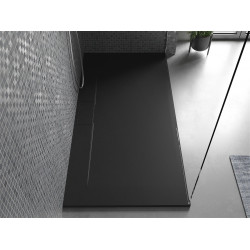 Mexen Egon   SMC zuhanytálca  170 x 80 cm,  fekete  - 4R708017 Kompozit zuhanytálca Kompozit zuhanytálca