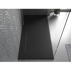 Mexen Egon   SMC zuhanytálca  170 x 80 cm,  fekete  - 4R708017 Kompozit zuhanytálca Kompozit zuhanytálca