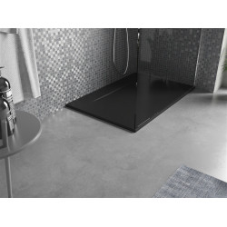 Mexen Egon   SMC zuhanytálca  100 x 90 cm,  fekete  - 4R709010 Kompozit zuhanytálca Kompozit zuhanytálca