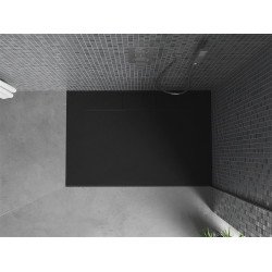 Mexen Egon   SMC zuhanytálca  100 x 90 cm,  fekete  - 4R709010 Kompozit zuhanytálca Kompozit zuhanytálca