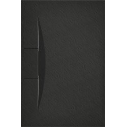 Mexen Egon   SMC zuhanytálca  150 x 90 cm,  fekete  - 4R709015 Kompozit zuhanytálca Kompozit zuhanytálca