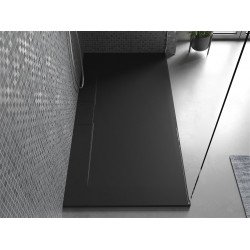 Mexen Egon   SMC zuhanytálca  170 x 90 cm,  fekete  - 4R709017 Kompozit zuhanytálca Kompozit zuhanytálca