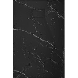 Mexen Hugo   SMC zuhanytálca  120 x 90 cm,  fekete  k? - 42759012 Kompozit zuhanytálca Kompozit zuhanytálca