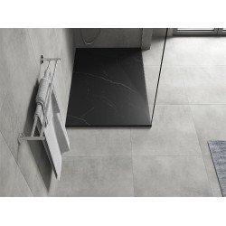 Mexen Hugo   SMC zuhanytálca  120 x 90 cm,  fekete  k? - 42759012 Kompozit zuhanytálca Kompozit zuhanytálca
