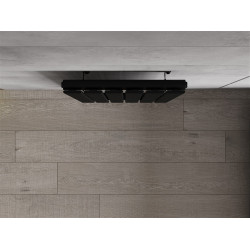 Mexen Boston  Art  decor radiátor 1200 x 452 mm, 611 W, fekete - W213-1200-452-00-70 Dekor radiátor