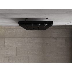 Mexen Boston  Art  decor radiátor 1800 x 376 mm, 740 W, fekete - W213-1800-376-01-70 Dekor radiátor