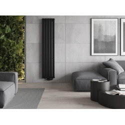 Mexen Boston  Art  decor radiátor 1800 x 376 mm, 740 W, fekete - W213-1800-376-01-70 Dekor radiátor