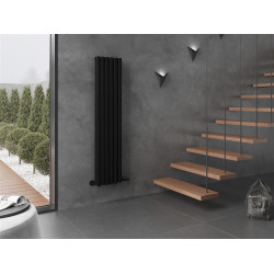 Mexen Dallas  Art  decor radiátor 1600 x 360 mm, 1039 W, fekete - W214-1600-360-00-70 Dekor radiátor