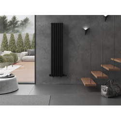 Mexen Dallas  Art  decor radiátor 1600 x 360 mm, 1039 W, fekete - W214-1600-360-00-70 Dekor radiátor