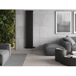 Mexen Kent  Art  decor radiátor 1882 x 380 mm, 1392 W, fekete - W216-1882-380-00-70 Dekor radiátor