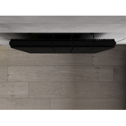 Mexen Waco  Art  decor radiátor 1544 x 694 mm, 2209 W, fekete - W217-1544-694-00-70 Dekor radiátor