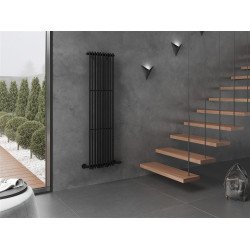 Mexen Tulsa  Art  decor radiátor 1600 x 420 mm, 613 W, fekete - W219-1600-420-00-70 Dekor radiátor